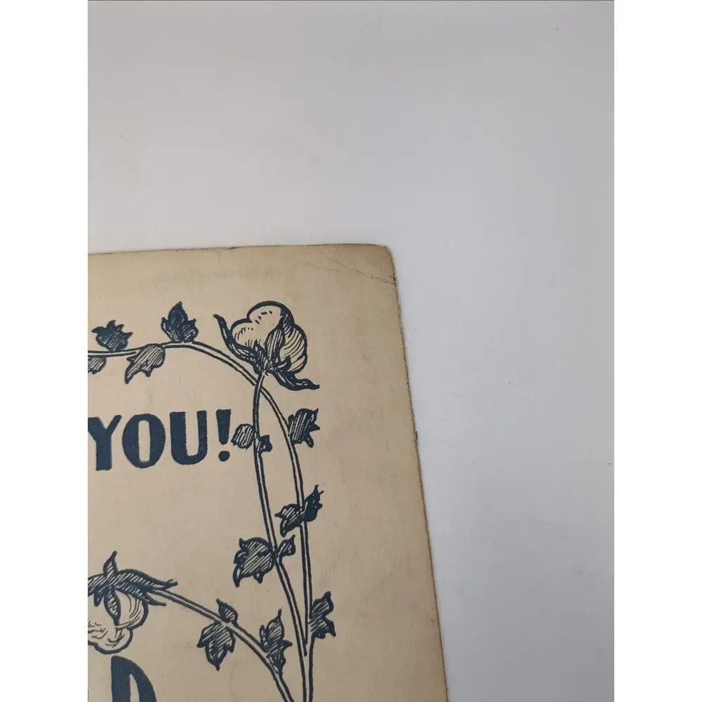 1917 Sheet Music I May Be Gone For A Long Long Time by Albert Von Tilzer‎